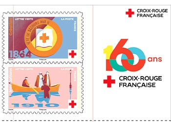 visuel timbre croix rouge