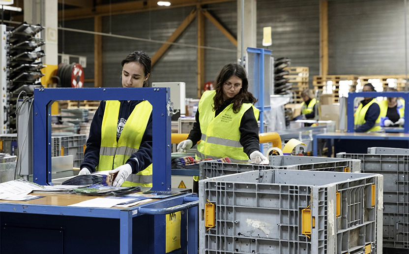 Environ 1,1 million d’électeurs ont reçus leurs plis entre le 26 mars et le 6 avril grâce à l'implication de Viapost.