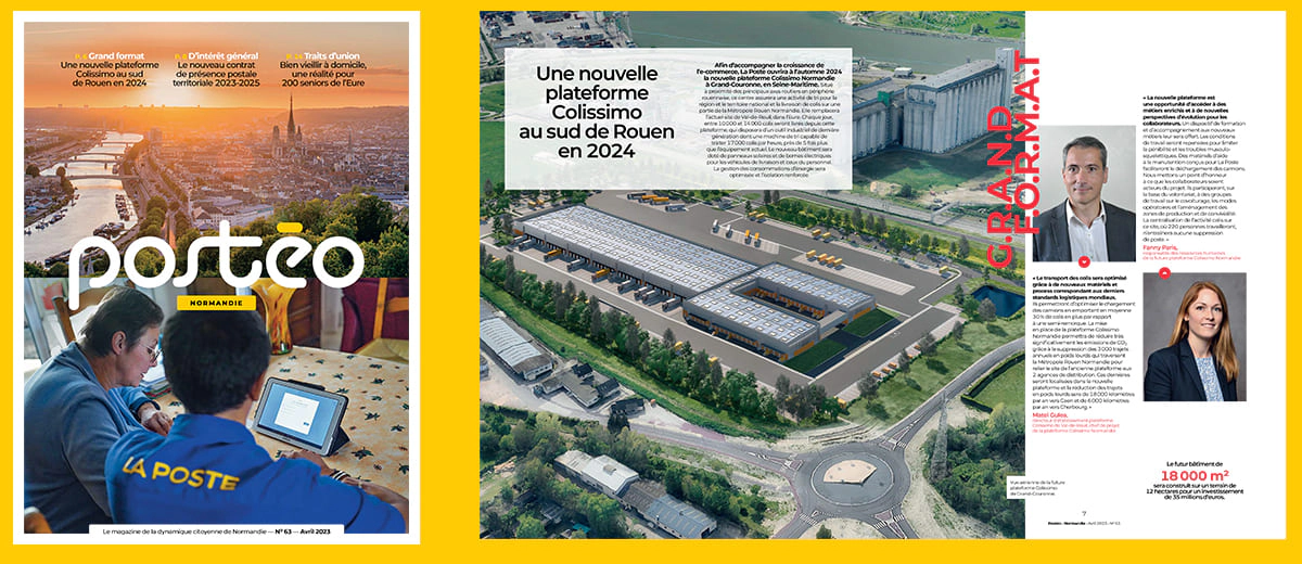 Visuel de la couverture de Postéo #63, région Normandie