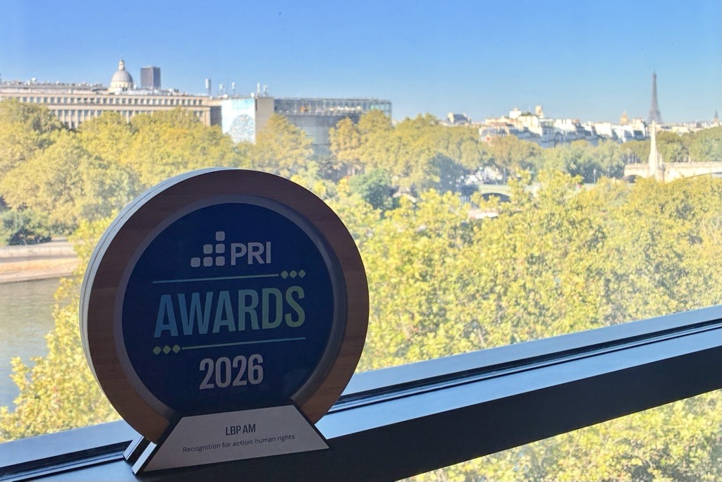 LBPAM SRI Human Rights, primé par les PRI Awards 2026