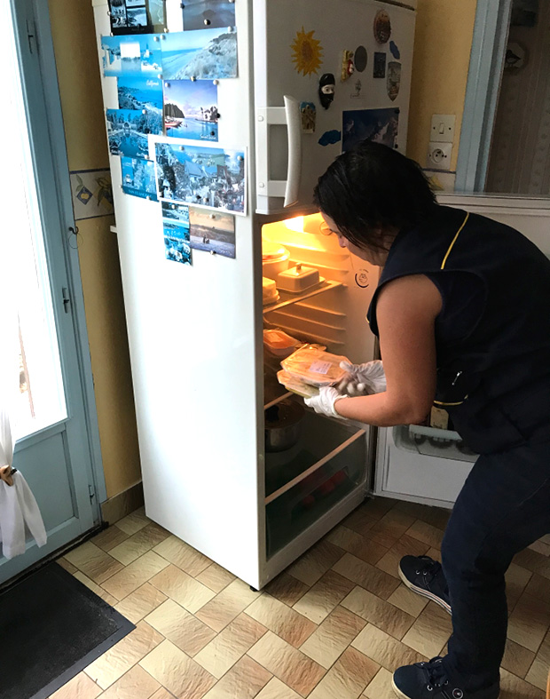 Les facteurs sont formés à l’hygiène alimentaire et à la chaîne du froid