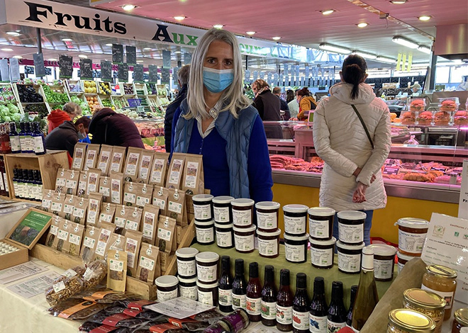 Grâce à Ma Ville Mon Shopping, Florence Sabot, fondatrice et gérante de "Soignons nos assiettes" a pu développer son activité et la maintenir en cette période de confinement