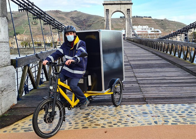 Tournon-sur-Rhône à l'ère du vélo cargo