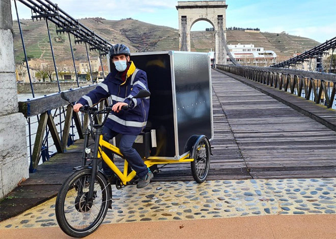 Tournon-sur-Rhône à l'ère du vélo cargo