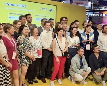 Photo des lauréates du concours French IoT, Impact x Technologie 2023