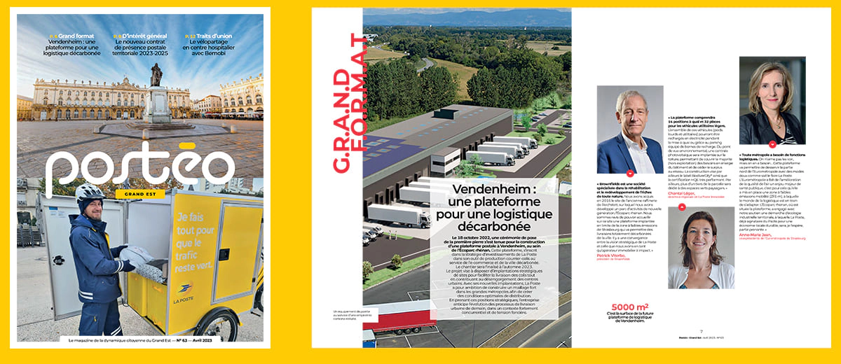 Visuel de la couverture de Postéo #63, région Grand Est