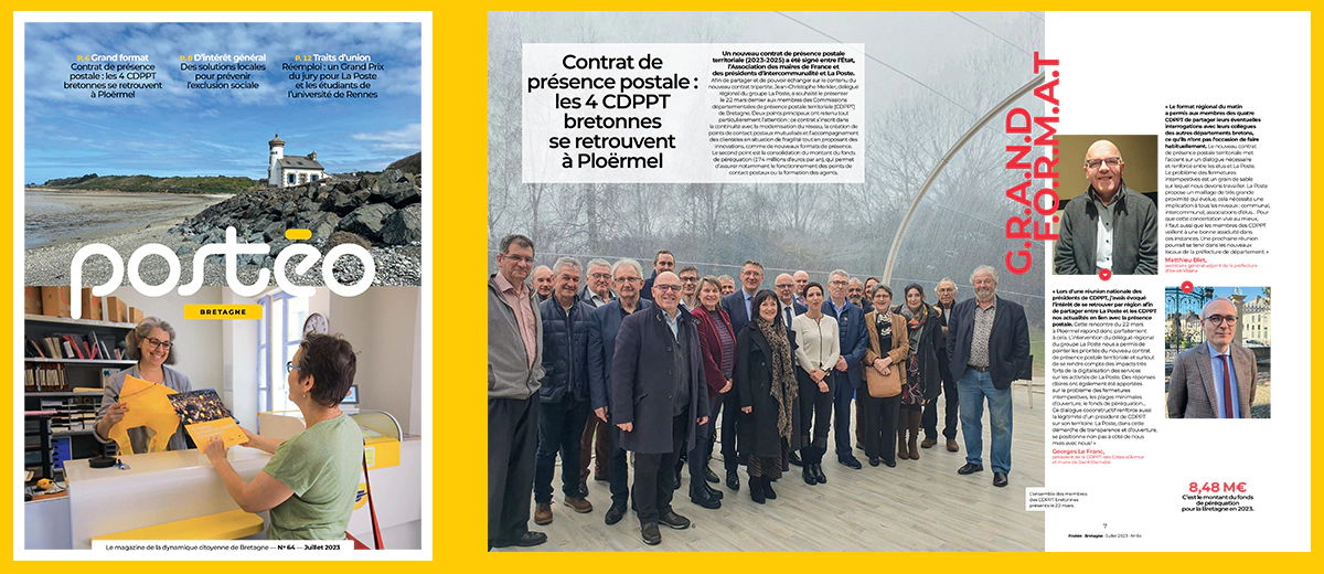 Couverture Postéo 64 - Edition BRETAGNE