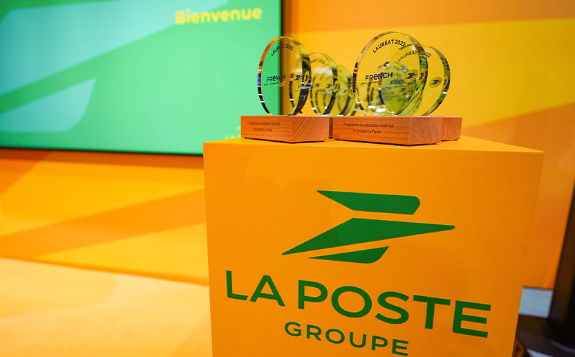 Trophés des start-up lauréates de l’édition 2022 du concours French IoT Impact x Technologie