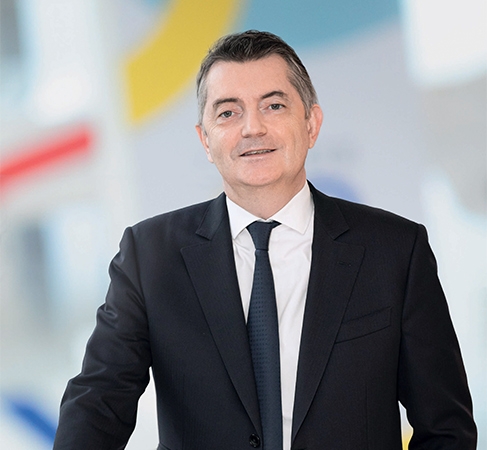 Philippe Heim, président du directoire de la banque Postale