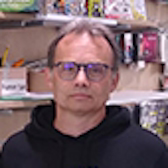Christophe Chapart, gérant du tabac presse de la Grammoire