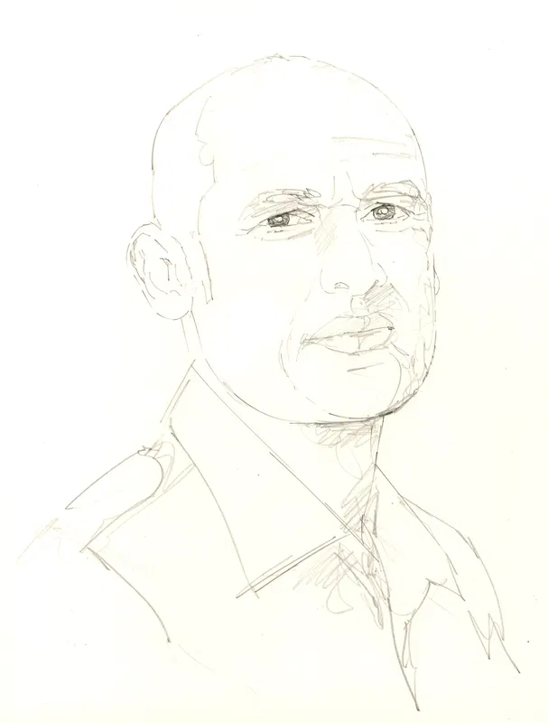 le pinceau de Jean-Pierre Djivanides.