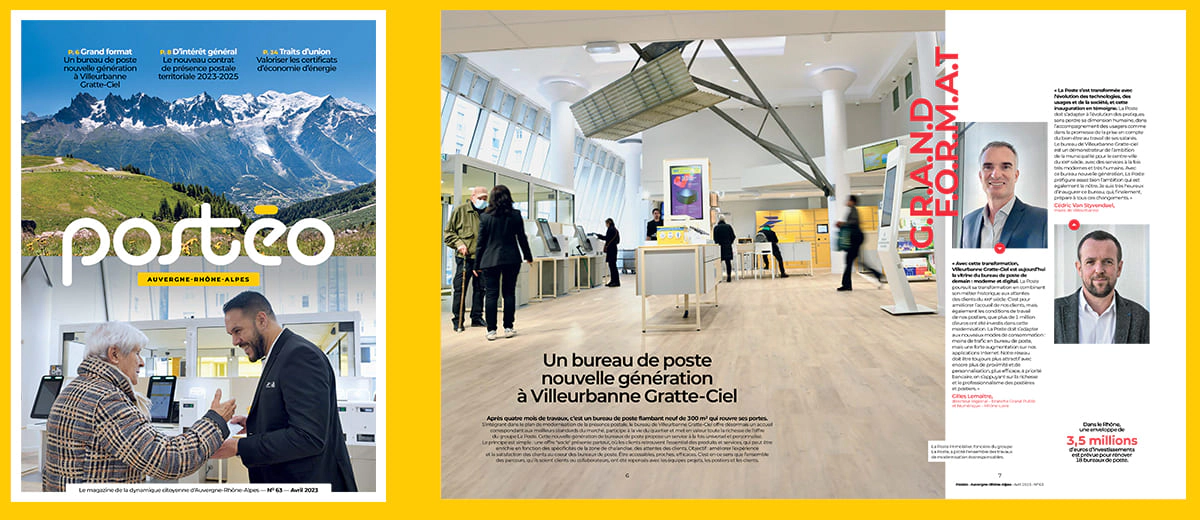 Visuel de la couverture de Postéo #63, région Auvergne-Rhône-Alpes