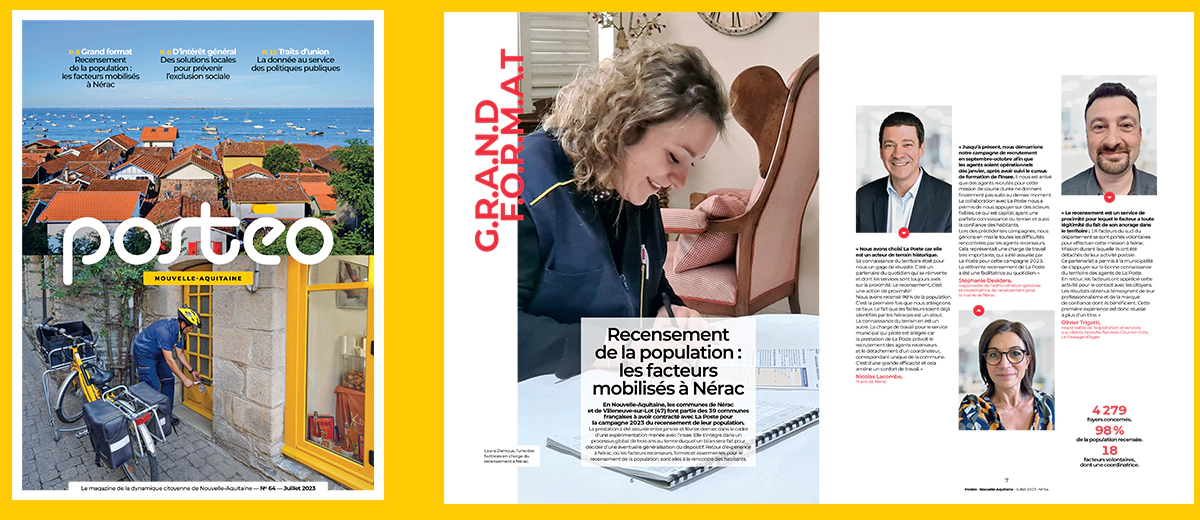 Couverture Postéo 64 - Edition NOUVELLE-AQUITAINE