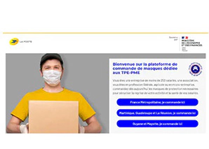 La plateforme « masques-pme.laposte.fr » s’étend aux entreprises de 50 à 249 salariés