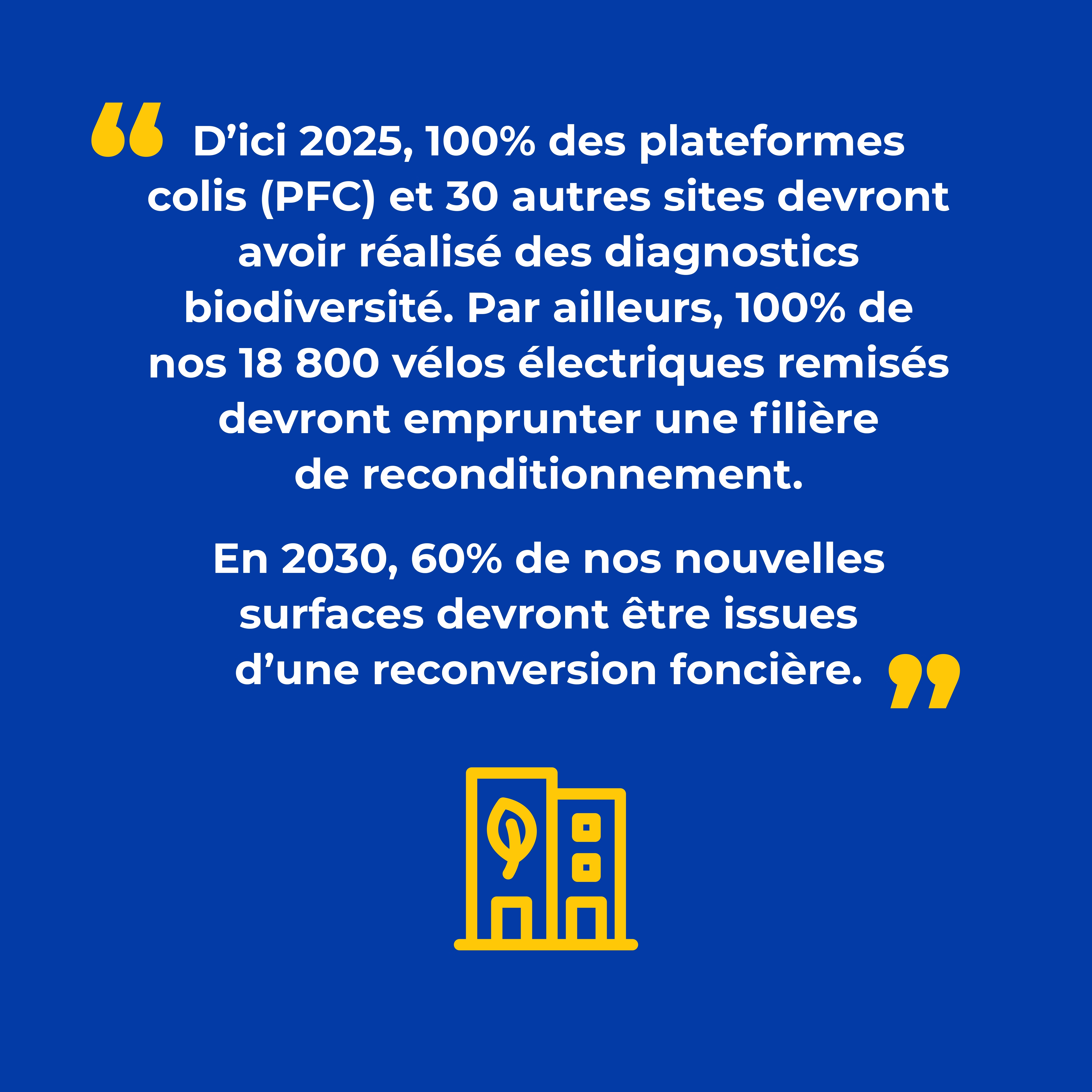 La biodiversité et la logistique - Photo de Laure Mandaron, Directrice RSE de la branche Service-Courrier-Colis de La Poste Groupe