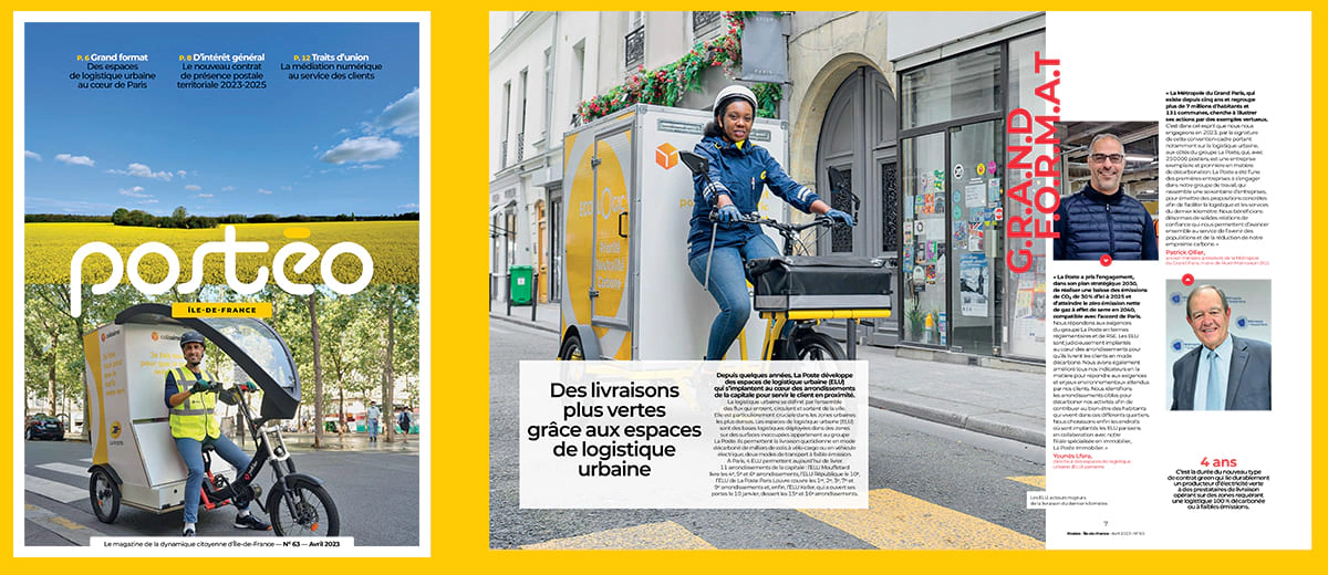 Visuel de la couverture de Postéo #63, région Ile-de-France