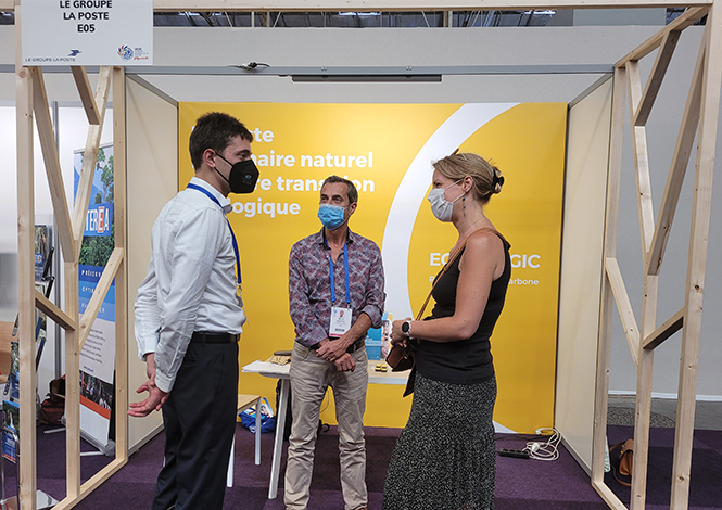 Marseille : La Poste participe au congrès mondial de la nature