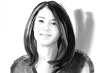 portrait dessin de corinne paraire