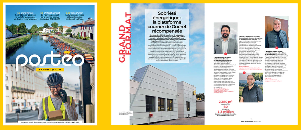 Visuel de la couverture de Postéo #63, région Nouvelle-Aquitaine