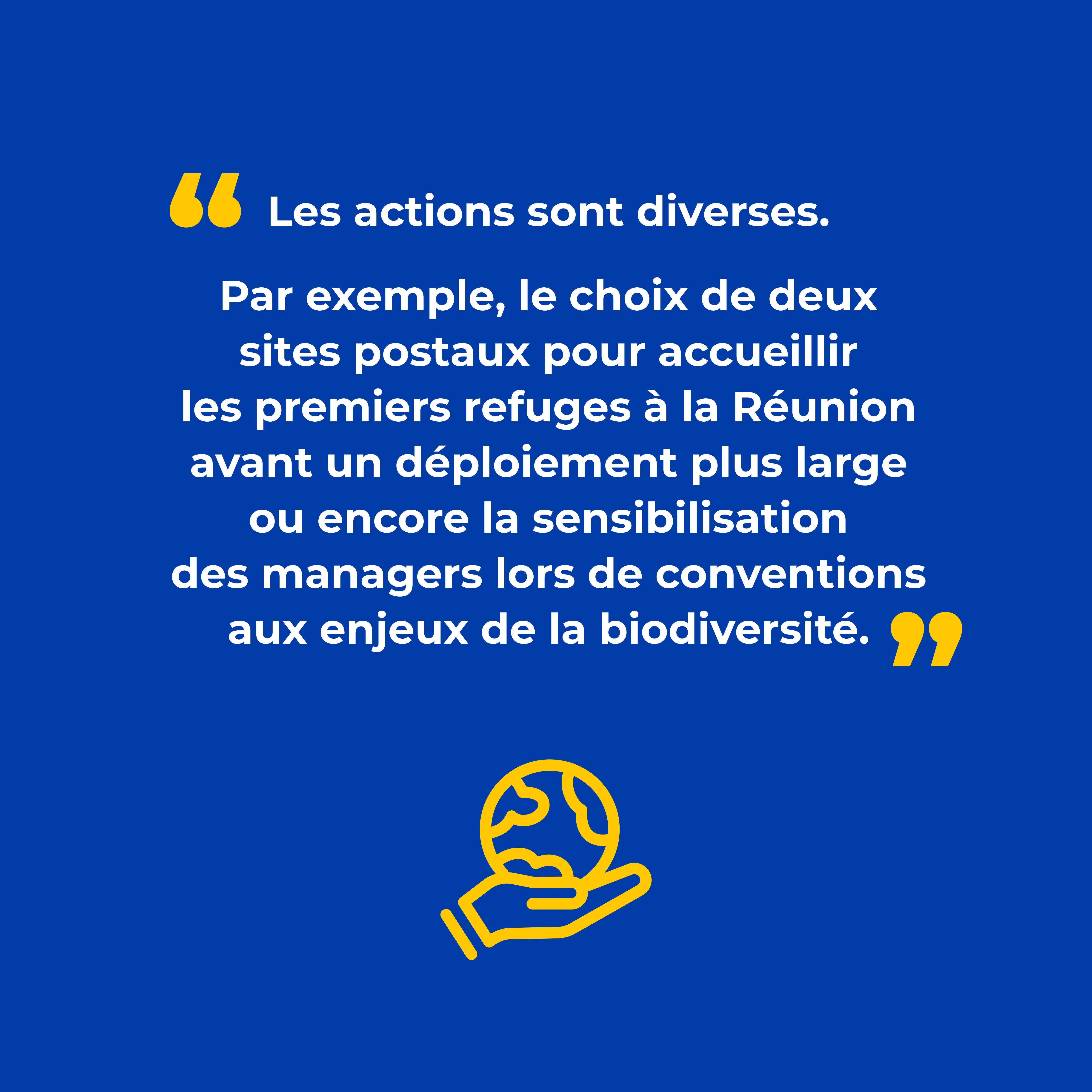 La biodiversité et l'Outre-mer
