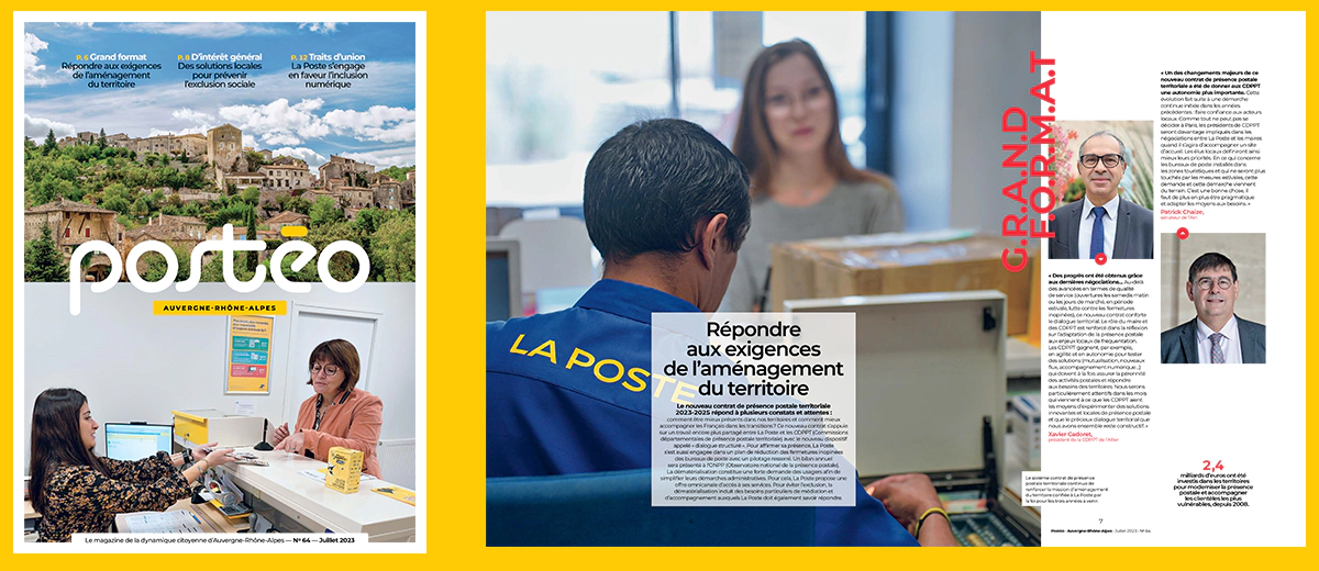 Couverture Postéo 64 - Edition AUVERGNE-RHÔNE-ALPES