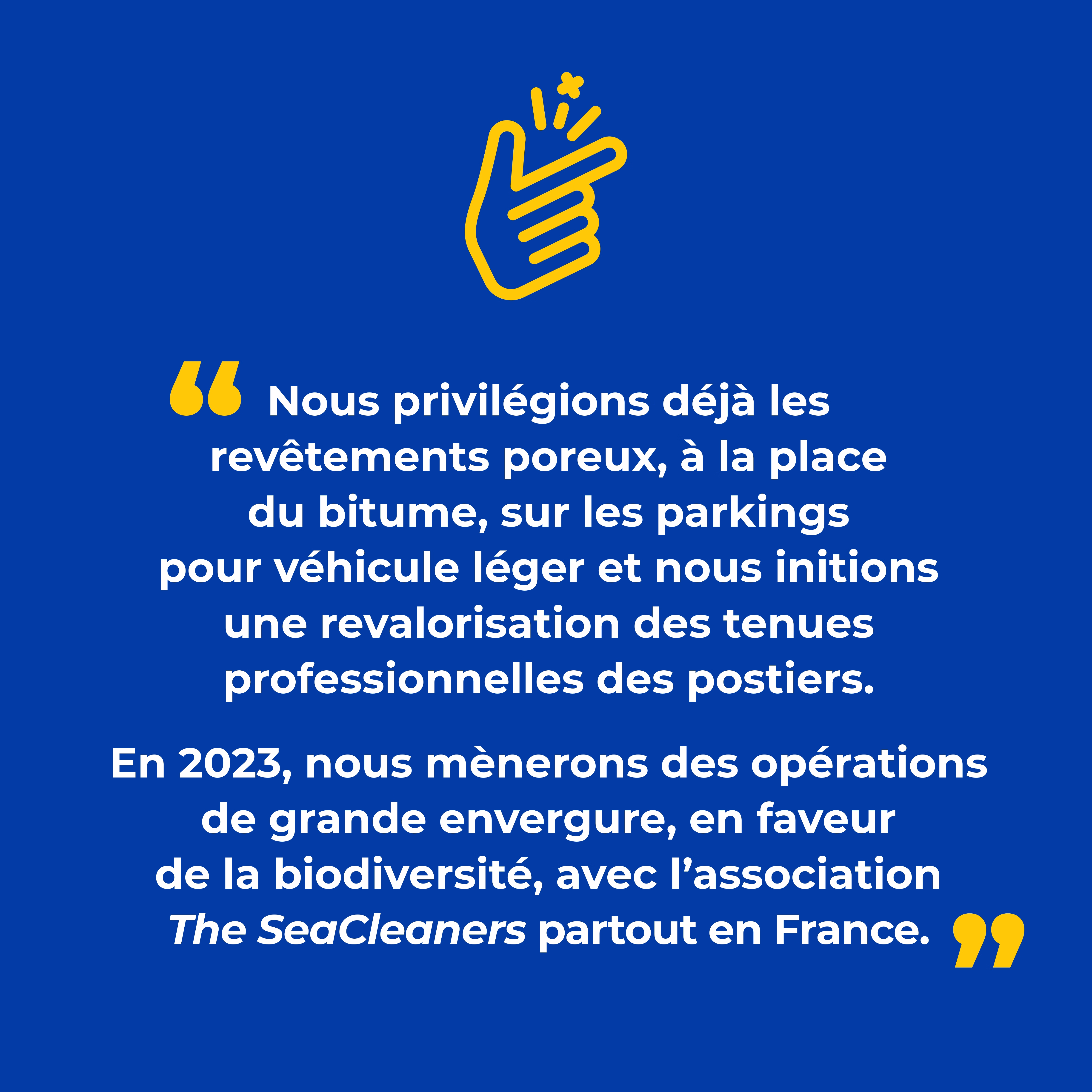 La biodiversité et la logistique - Photo de Laure Mandaron, Directrice RSE de la branche Service-Courrier-Colis de La Poste Groupe