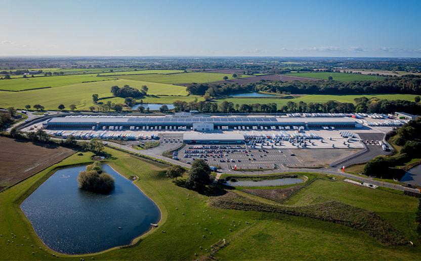 A logistics hub based in Hinkley, Leicestershire, UK.