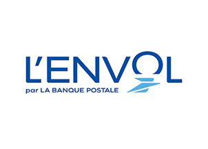 La Banque Postale l'envol logo