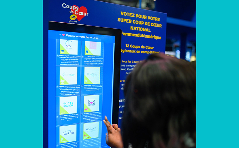 Photo du stand La Poste à VivaTech