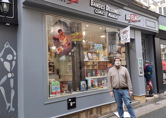 La librairie BD Flash