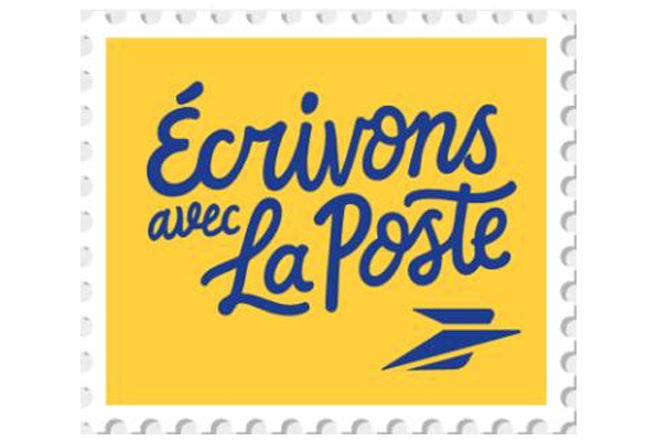 timbre ecrivons avec la poste