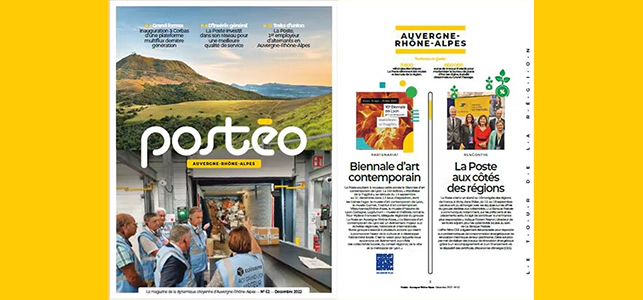 Postéo #62 – Décembre 2022 - Edition Auvergne-Rhône Alpes