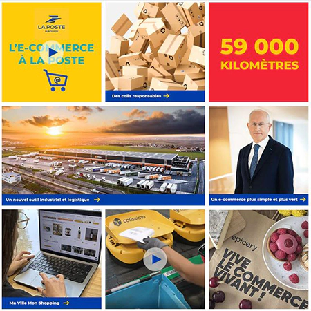 Mur e-commerce La Poste