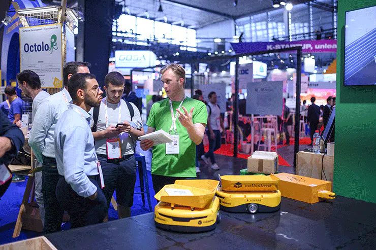 les robots autonomes Colissimo