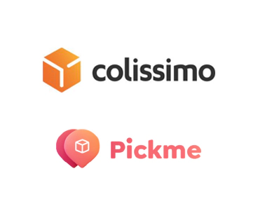 logo Colissimo et logo Pickme