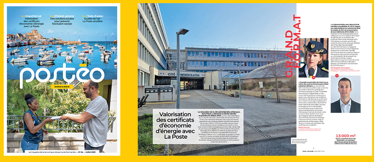 Couverture Postéo 64 - Edition NORMANDIE