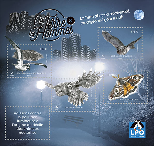 la terre et les hommes visuels des timbres