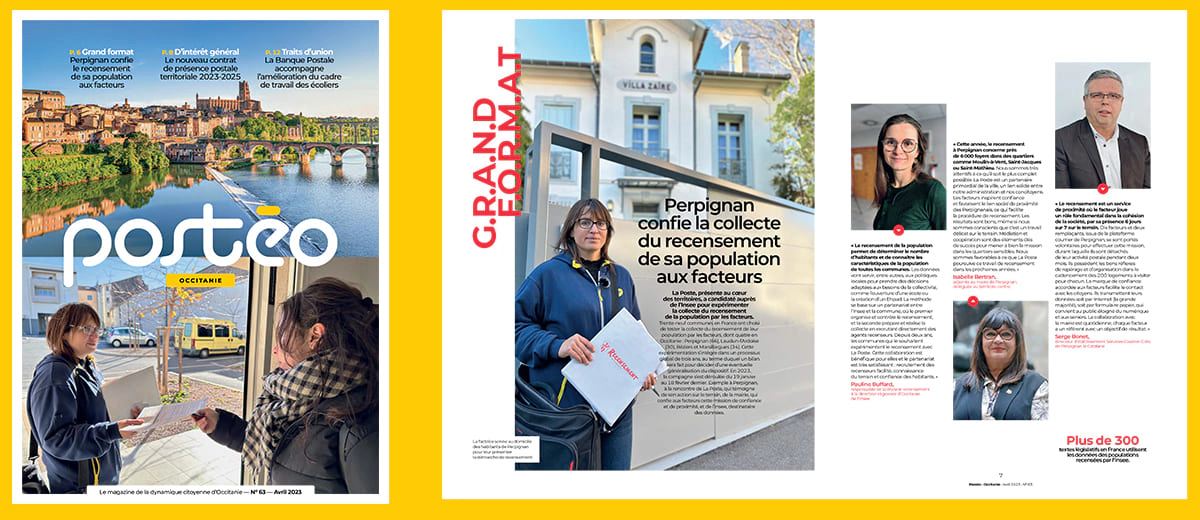 Visuel de la couverture de Postéo #63, région Occitanie