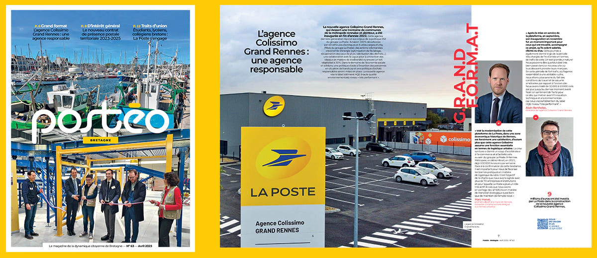 Visuel de la couverture de Postéo #63, région Bretagne