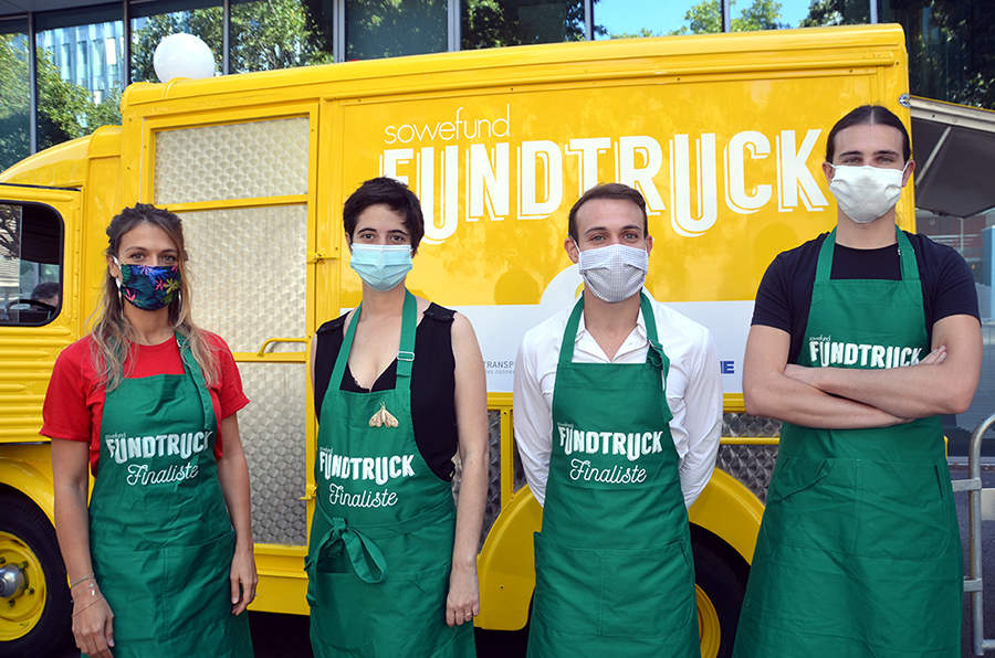 Le Groupe La Poste est partenaire d'une initiative originale et mobile : Le Fundtruck.