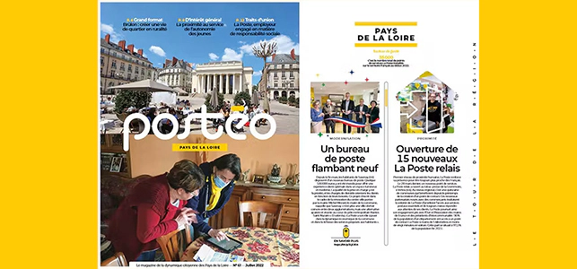 Couverture du numéro 61 de Postéo, région Pays de La Loire