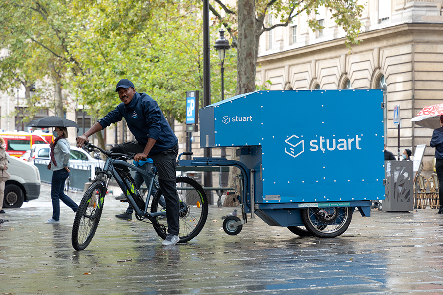 Stuart assure la livraison des enseignes Monoprix basées à Paris
