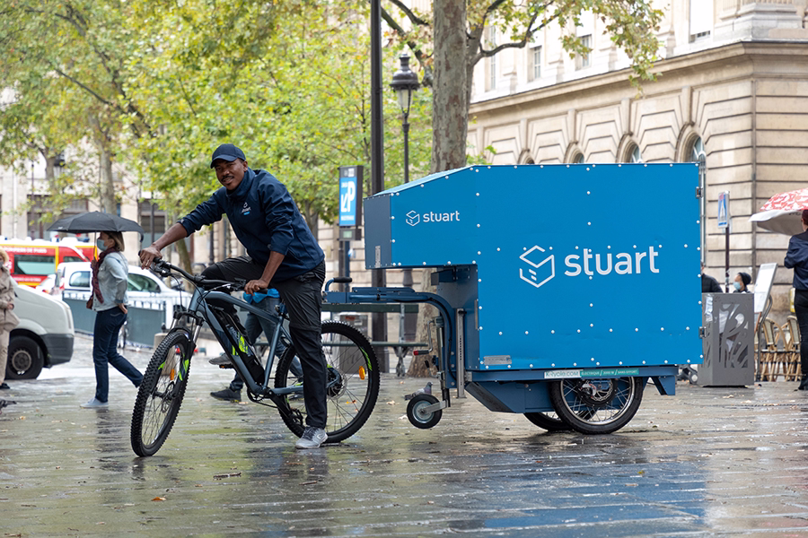 Stuart assure la livraison des enseignes Monoprix basées à Paris